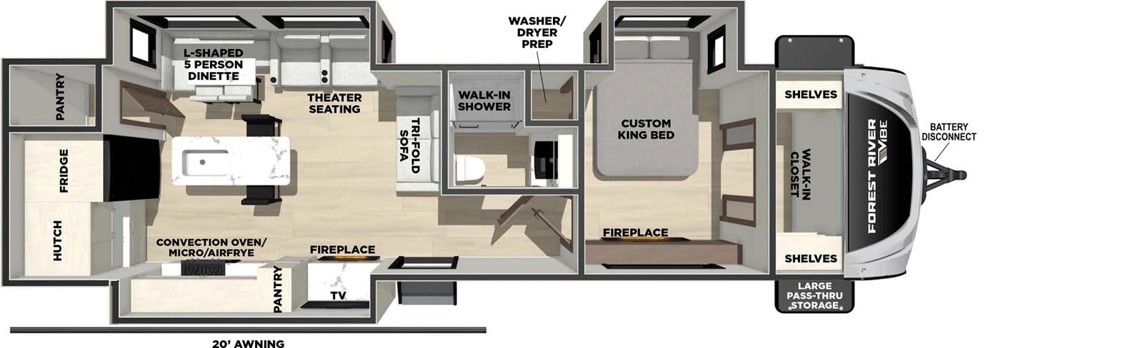 3400XL Floorplan Image